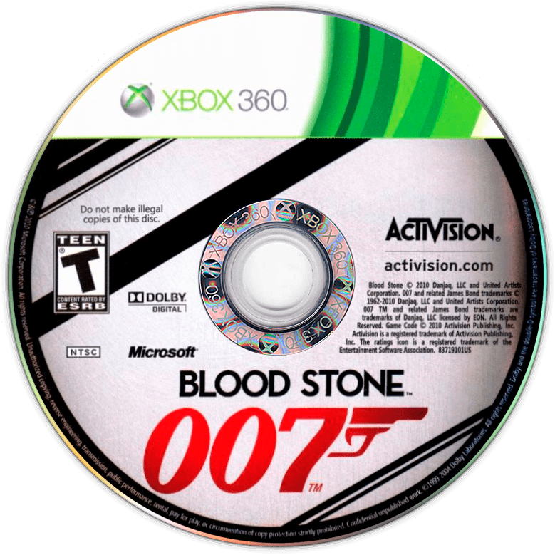 007 Blood Stone media 2 for Xbox 360